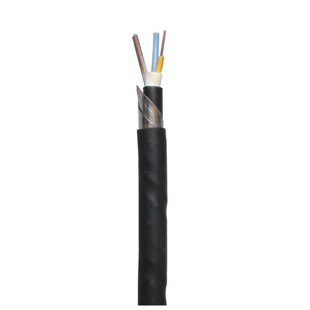 Cablu electric rigid armat cu izolatie pvc CYABY-F 3x50mm+25 , rola 100 m